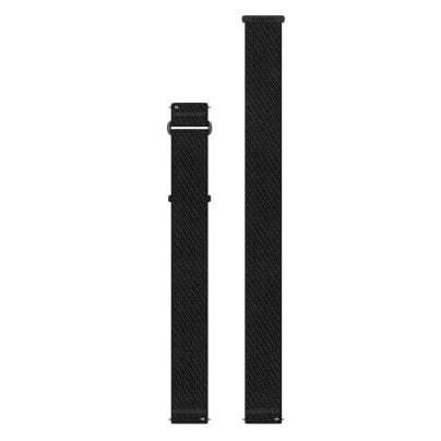 Garmin Wechsel-Armband Nylonband 20 mm Schiefer/Schwarz 010-14400-06