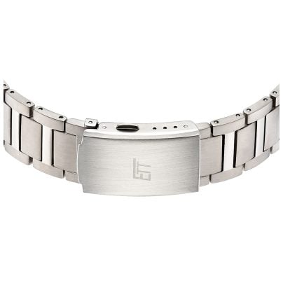 ETT Eco Tech Time Funk-Solar Herrenuhr Everest Gents Titan/Blau EGT-11709-32M