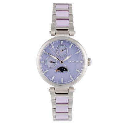 Holzkern Montre-bracelet femme Moonbow violet Gerais/céramique
