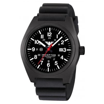 Reloj de pulsera para hombre KHS Inceptor Black Steel INCBS.DB