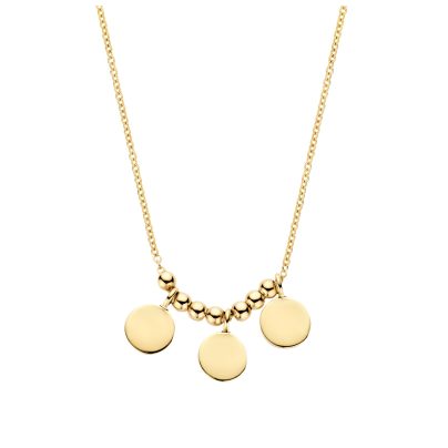 Blush Schmuck Halskette für Frauen Plättchen 585 Gelbgold 3170YGO